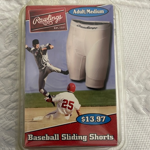 Rawlings Shorts Nwt Mens Rawlings Baseball Sliding Shorts Medium